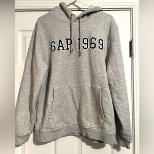 Gap 1969 Hoodie Men’s Medium Grey
